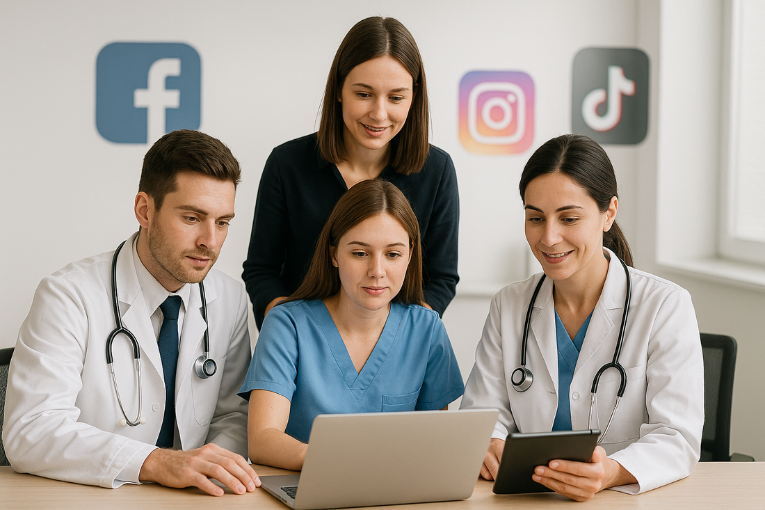 ¿Dónde contratar servicios de gestión de redes sociales para clínicas médicas?