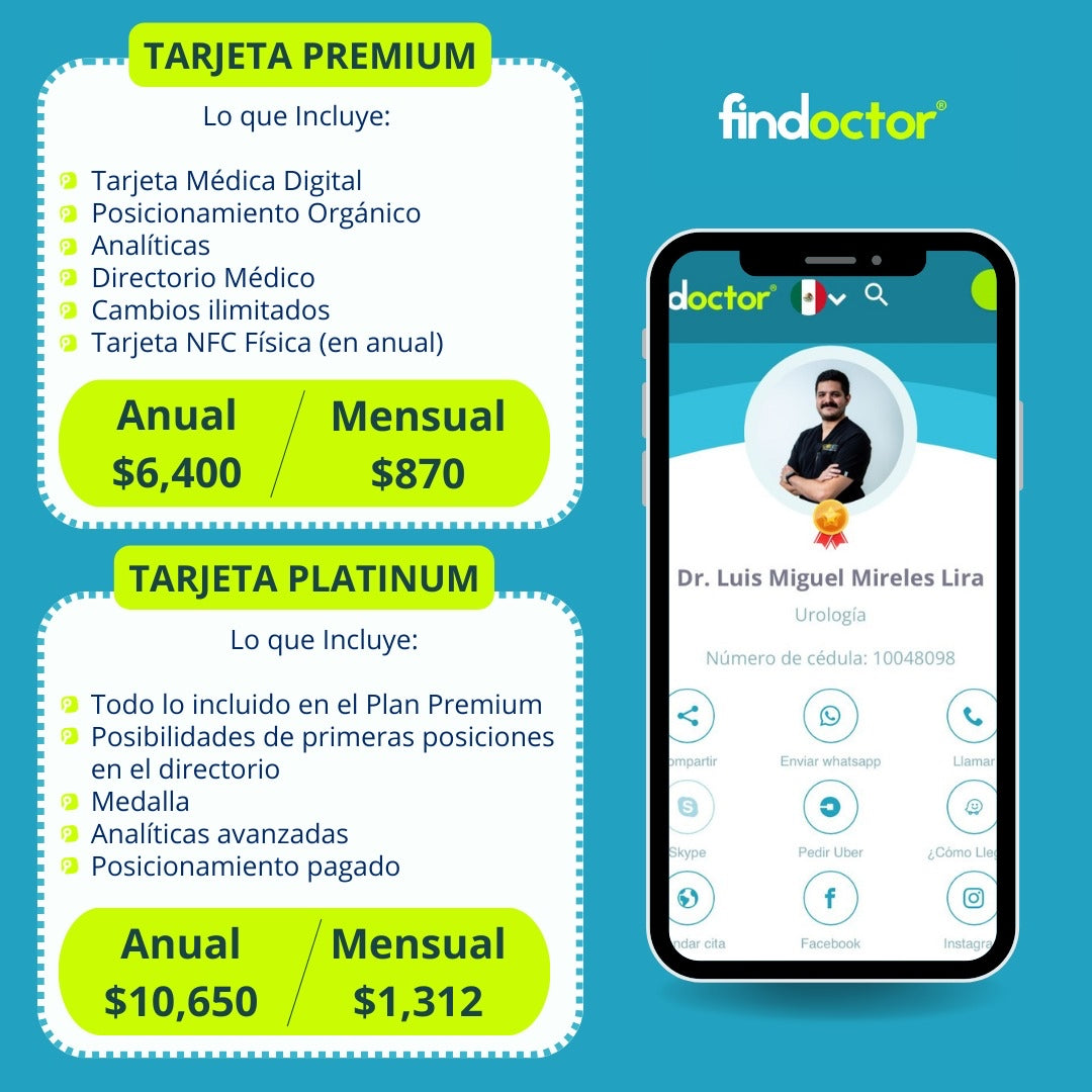 Tarjetas Médicas Digitales